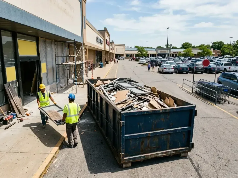 retail-store-renovation-debris-003 — frequently asked questions, Roll-off Dumpster Rentals in Carpentersville, IL